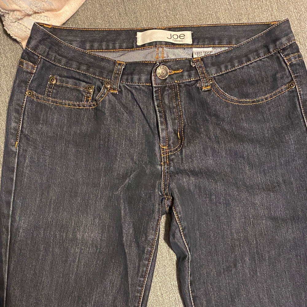 Joe Fresh Women's Dark Blue Jeans size 6